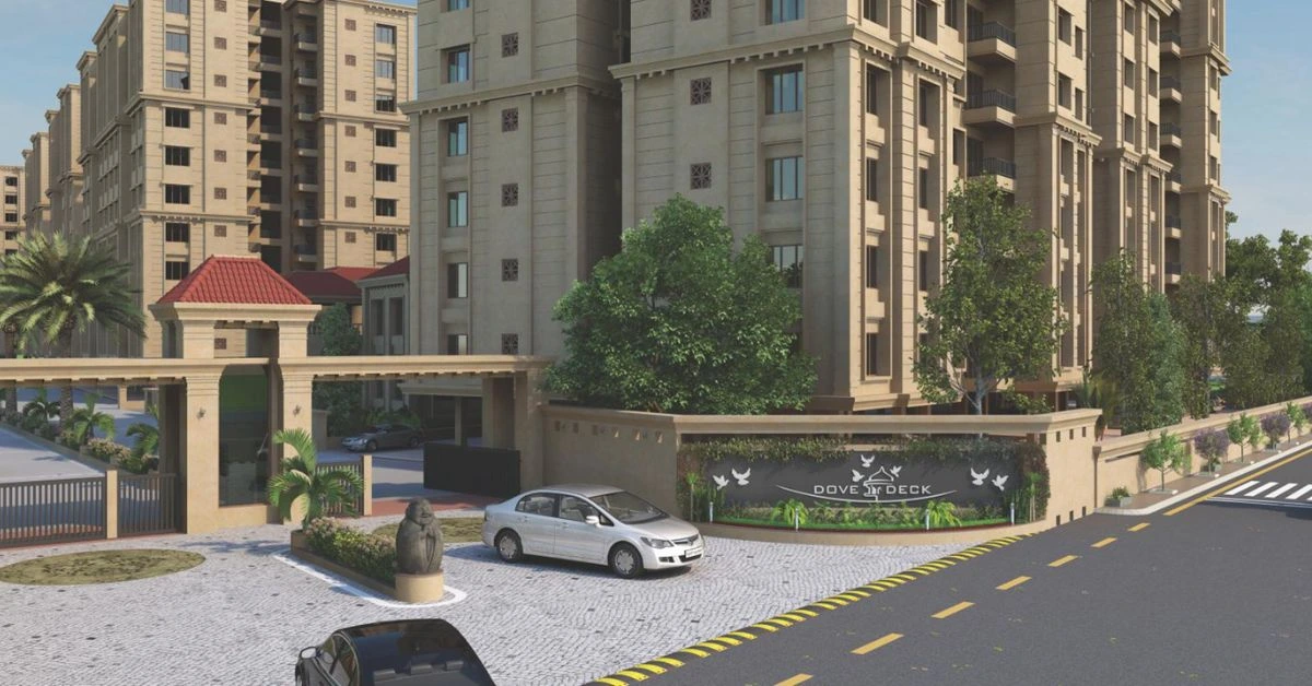 Dove Deck: Spacious Modern Living on Vadodara's Ajwa Road